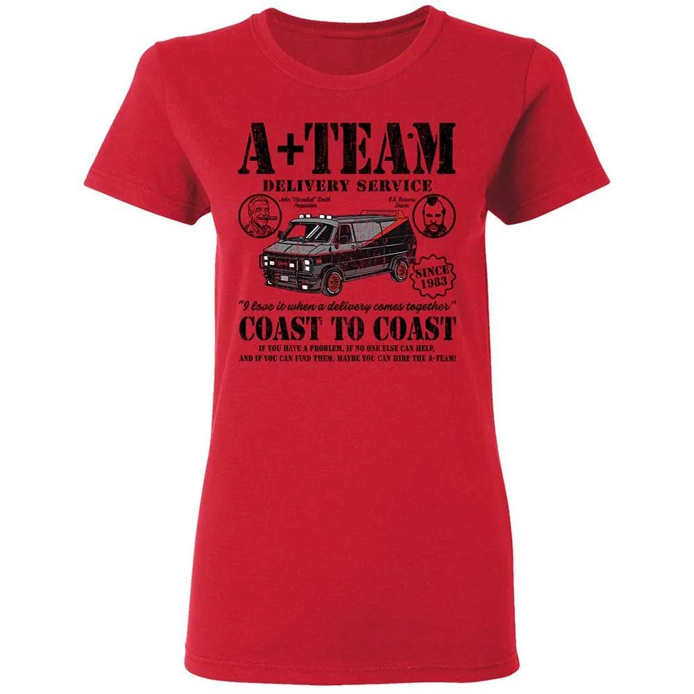 Women's T-Shirt - 4J89SCT5 - Red - 9