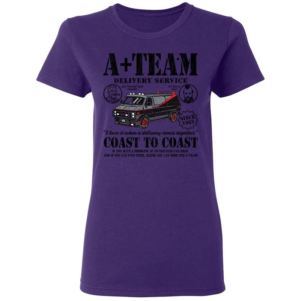Women's T-Shirt - 4J89SCT5 - Purple - 11