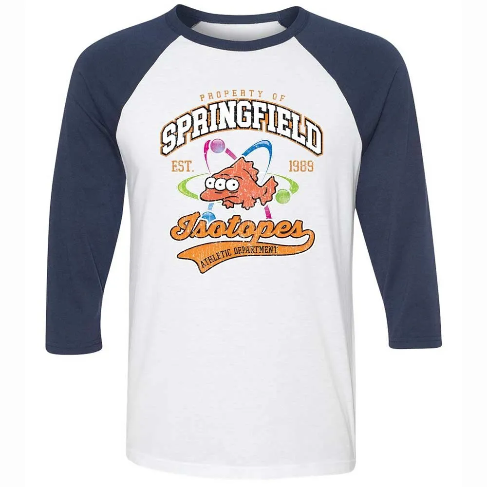 Unisex 3/4 Baseball Tee - ZNKS8NBY - White/Navy - 8