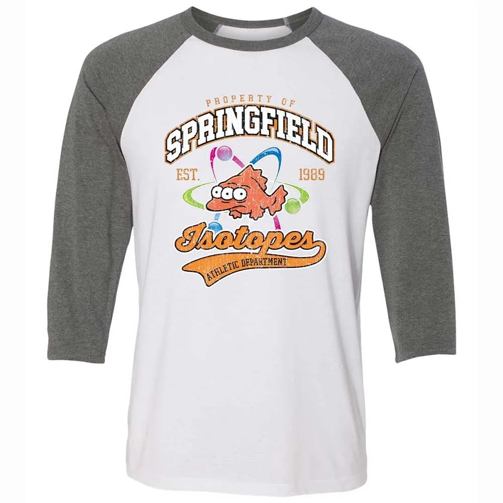 Unisex 3/4 Baseball Tee - ZNKS8NBY - White/Deep Heather - 11