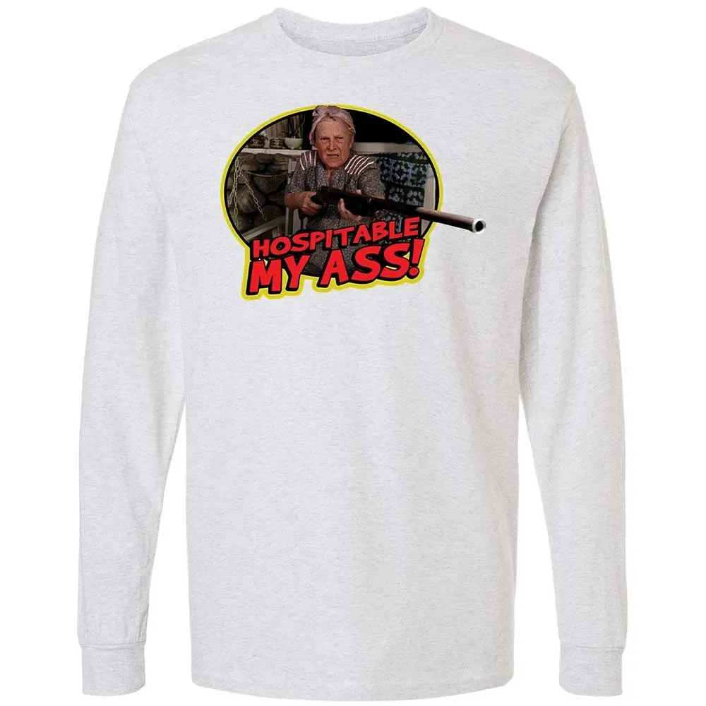 Long Sleeve T-Shirt - R5AR8E4U - Ash - 14