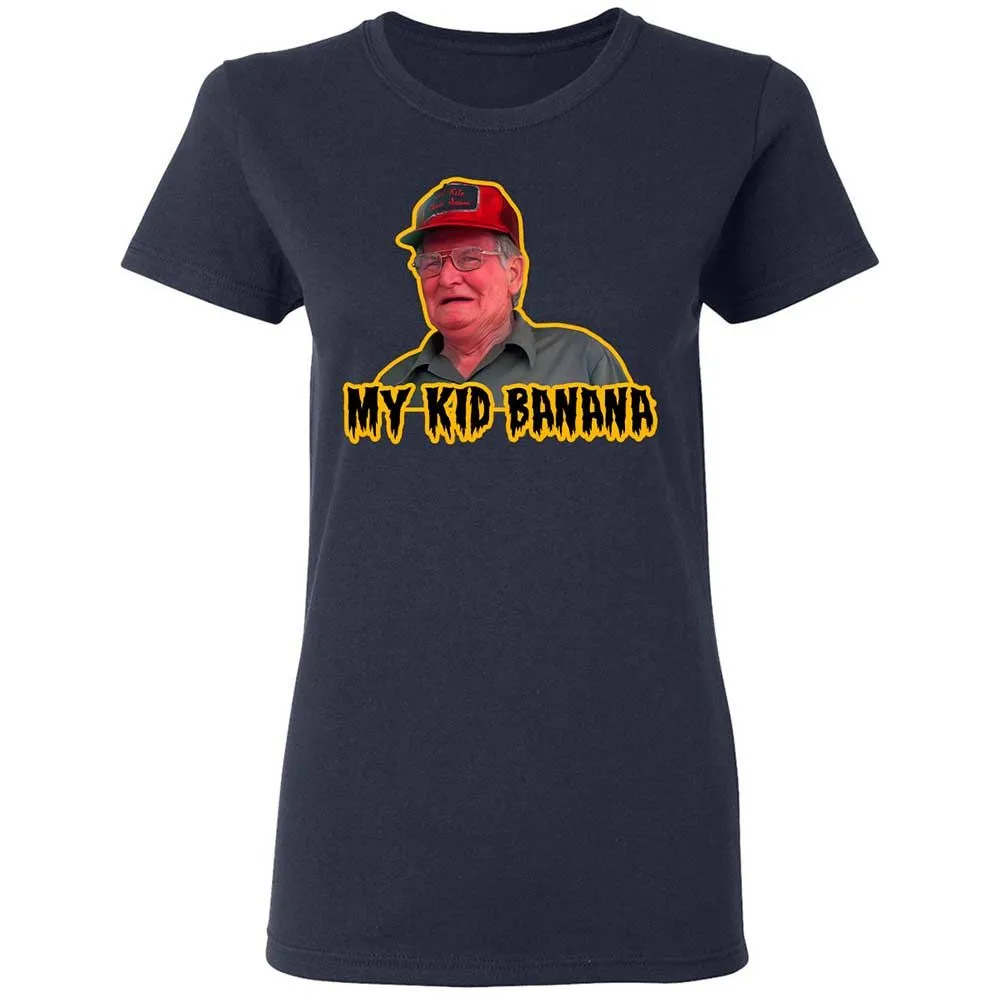 Women's T-Shirt - QRQAJ1MW - Navy - 2