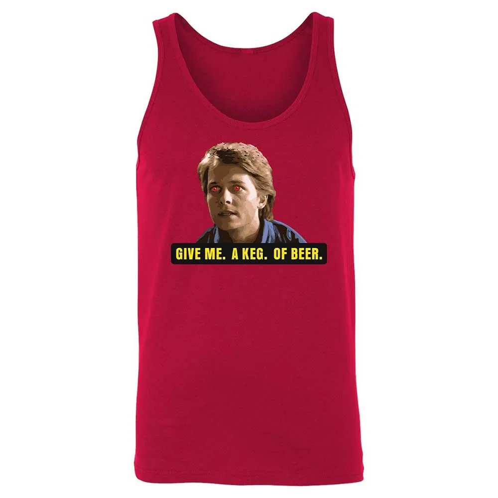Unisex Jersey Tank - 27UFZC4P - Red - 6