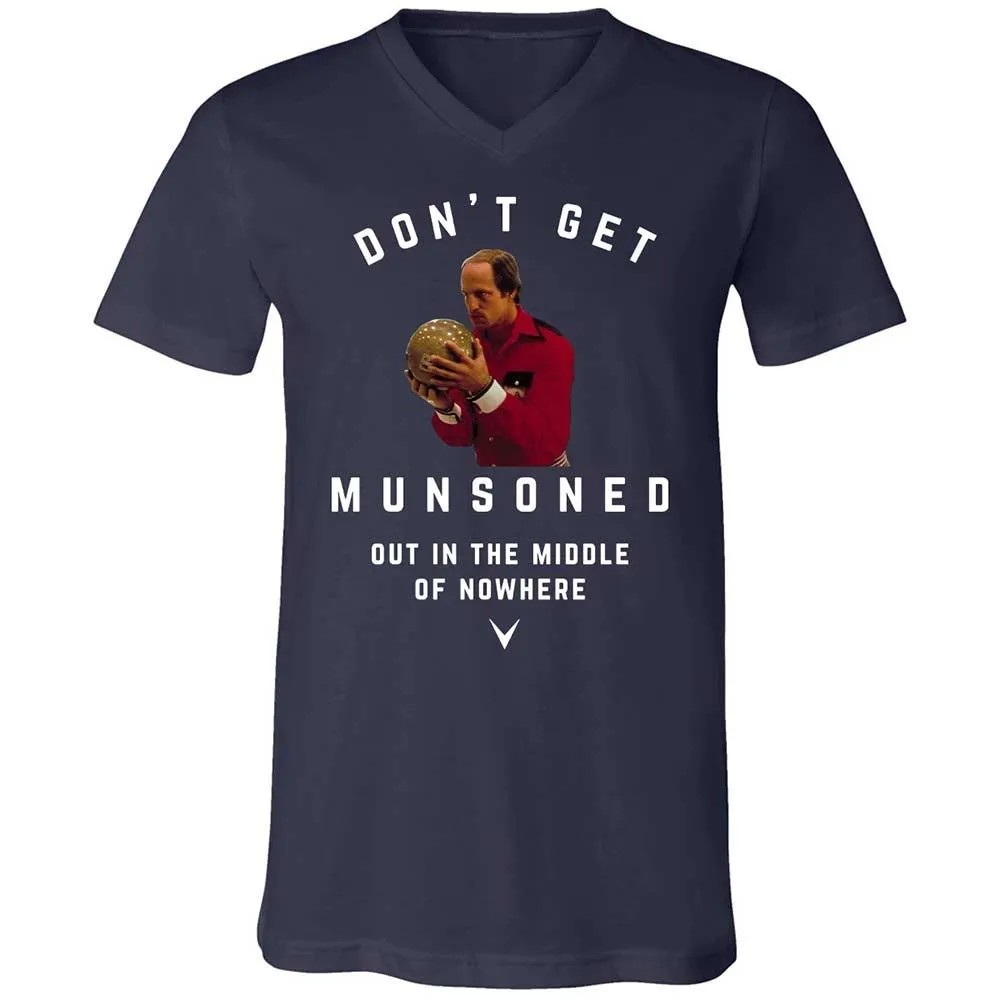 Unisex V-Neck T-Shirt - 5UAKZ5LN - Navy - 2