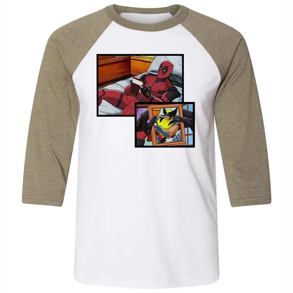 Sad Remember Meme - White/Heather Olive - 4