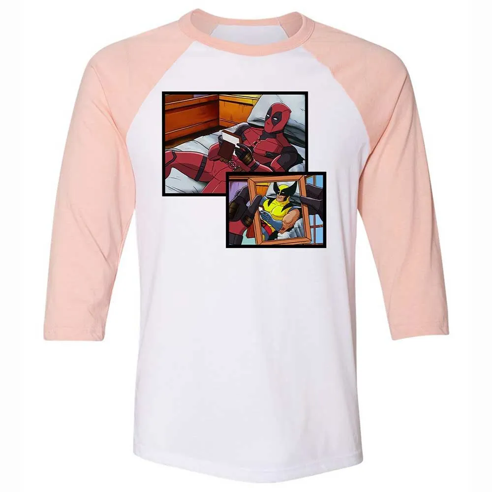Sad Remember Meme - White/Heather Peach - 5