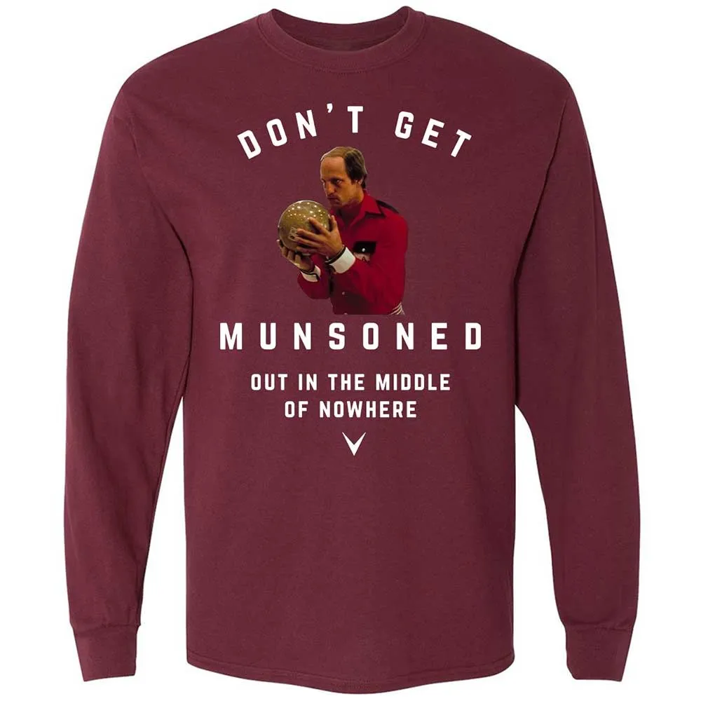 Long Sleeve T-Shirt - JXB6GCWY - Maroon - 6