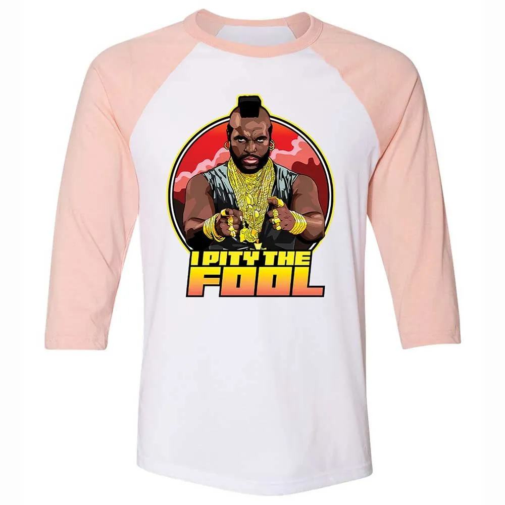 I Pity the Fool - White/Heather Peach - 5