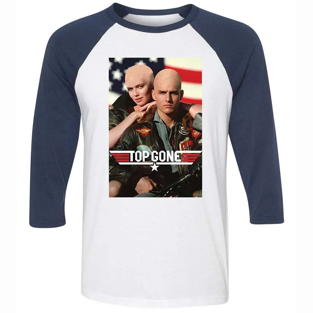 Top Gone - White/Navy - 8