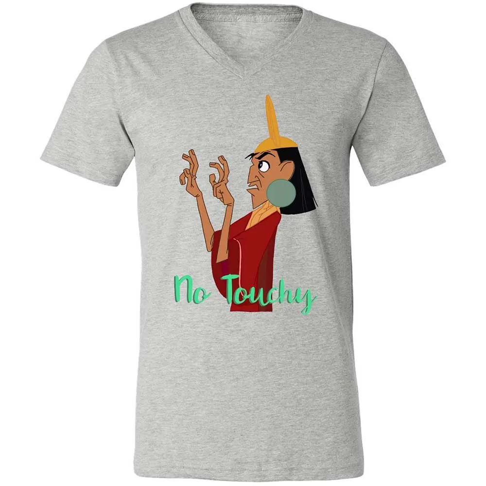 Unisex V-Neck T-Shirt - 2A59T6L6 - Athletic Heather - 2