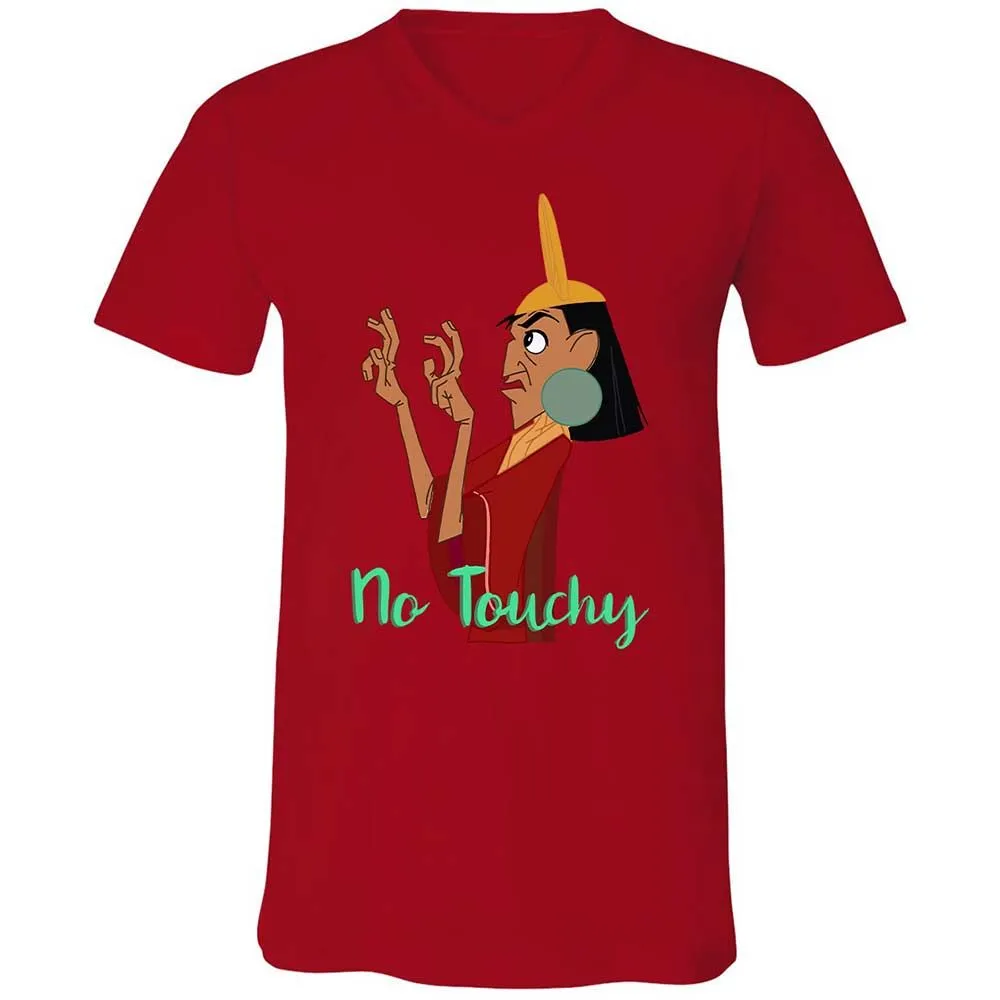 Unisex V-Neck T-Shirt - 2A59T6L6 - Red - 5