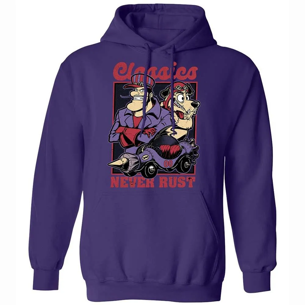 Classic Unisex Hoodie - QFKEYCTN - Purple - 10