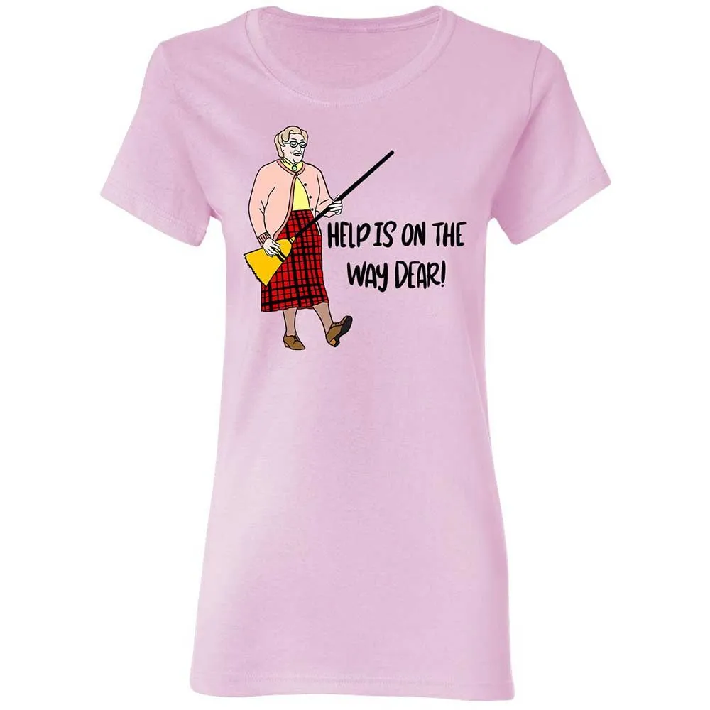 Help is on the way dear - Light Pink - 3