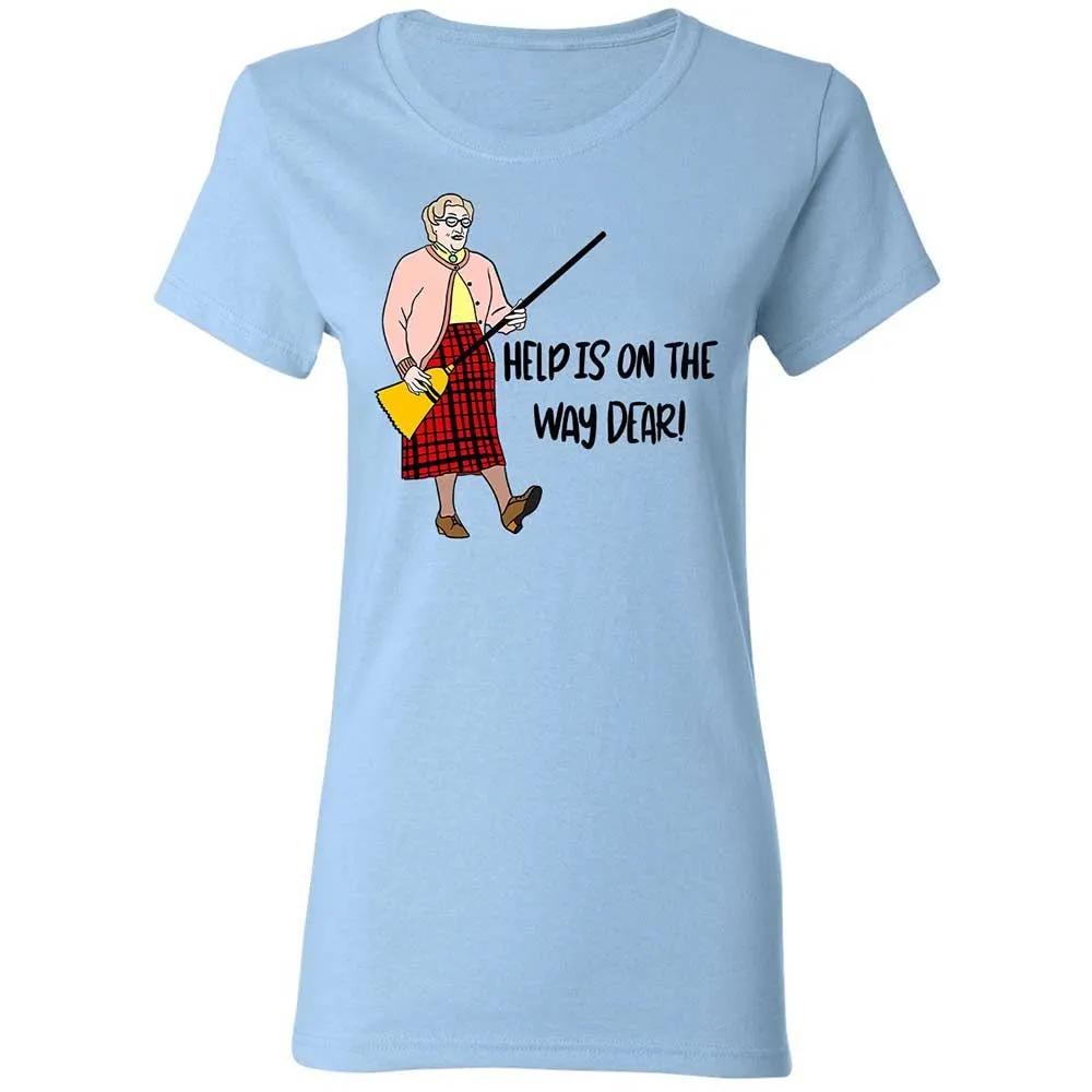 Help is on the way dear - Light Blue - 6