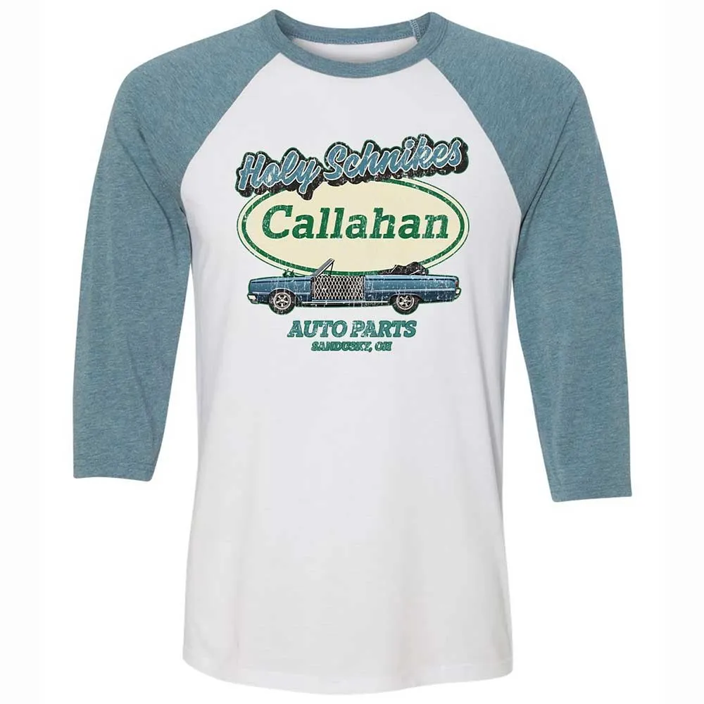 Unisex 3/4 Baseball Tee - ZKV1Q7LY - White/Denim - 3