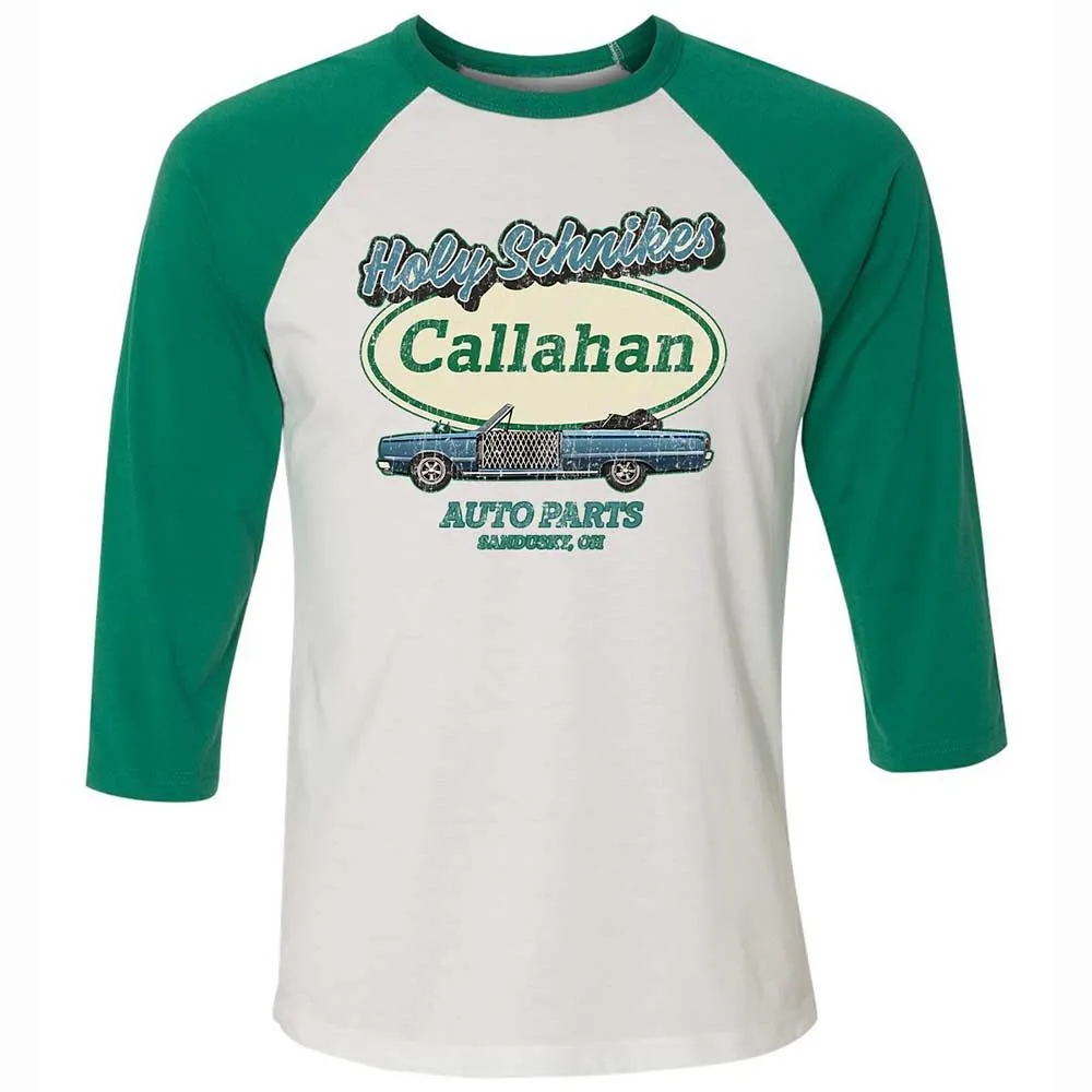 Unisex 3/4 Baseball Tee - ZKV1Q7LY - White/Kelly - 6