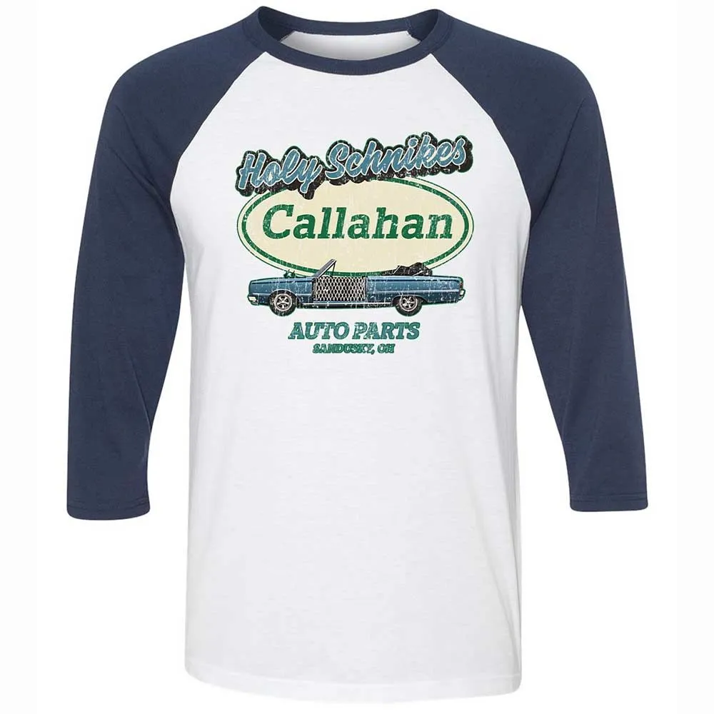 Unisex 3/4 Baseball Tee - ZKV1Q7LY - White/Navy - 8