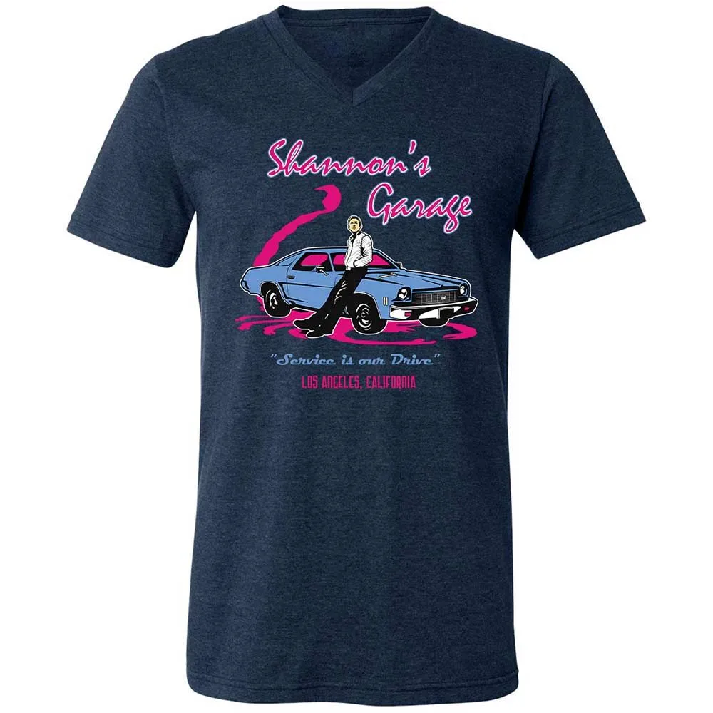 Shannon's Garage - Heather Navy - 3