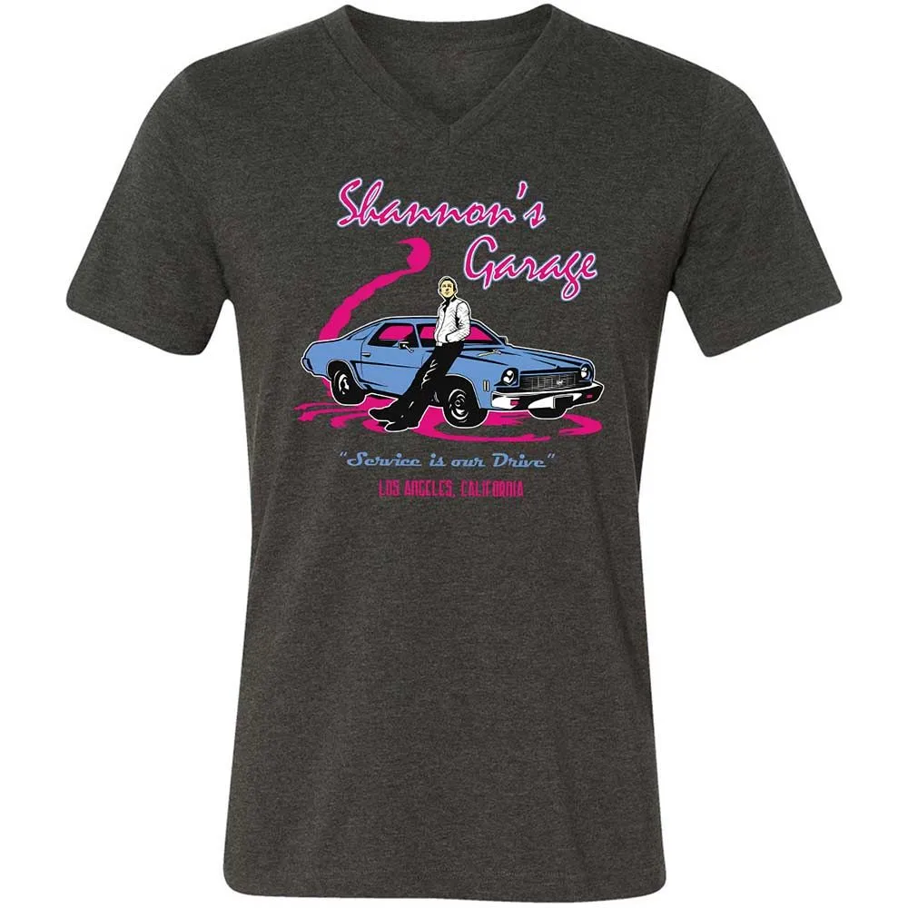 Shannon's Garage - Dark Grey Heather - 9