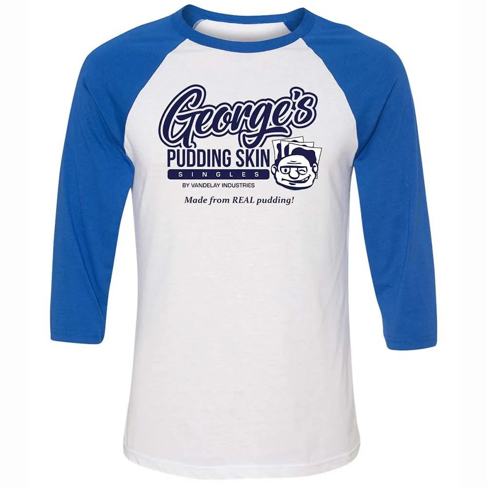 Unisex 3/4 Baseball Tee - P65TDVCW - White/True Royal - 10