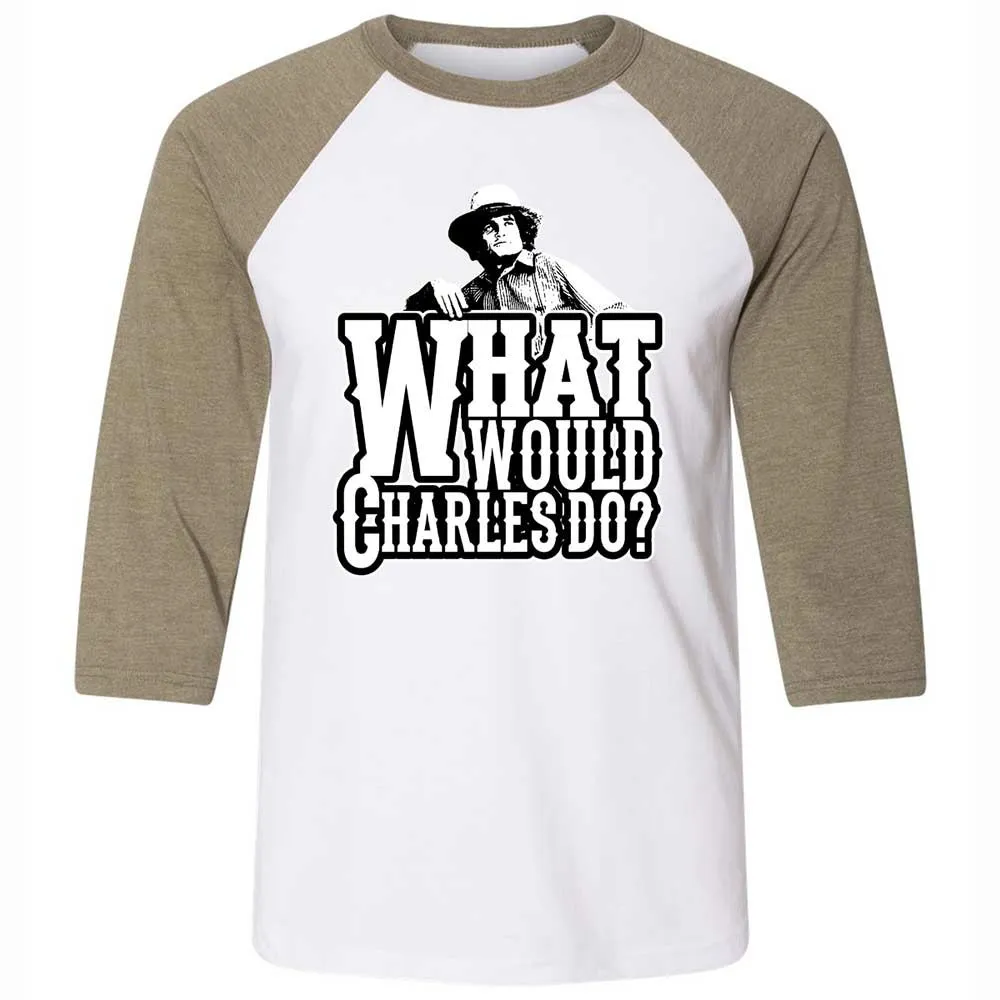 What Would Charles Do? - White/Heather Olive - 4