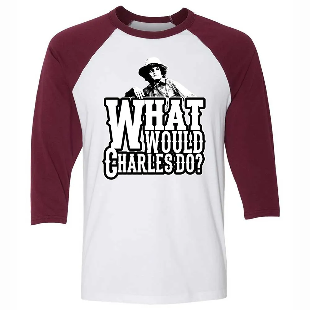 What Would Charles Do? - White/Maroon - 7