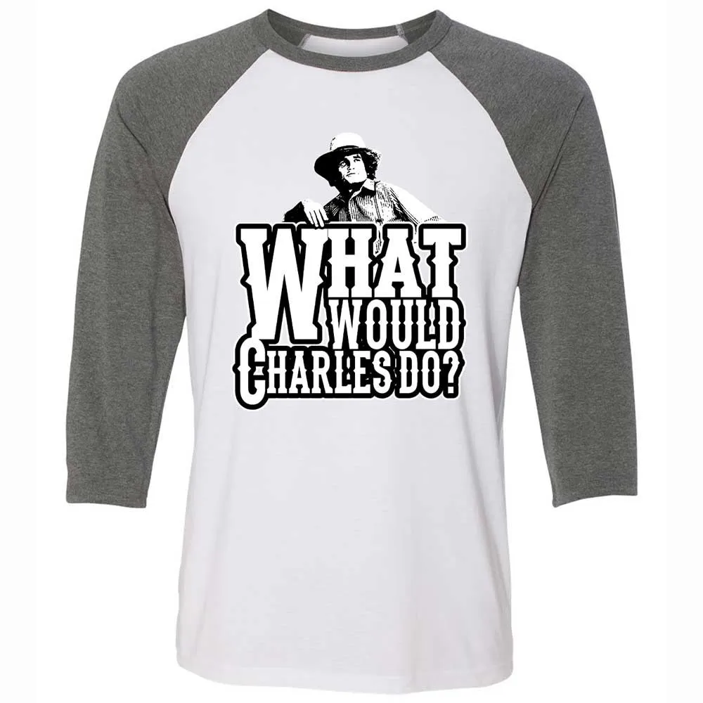 What Would Charles Do? - White/Deep Heather - 11