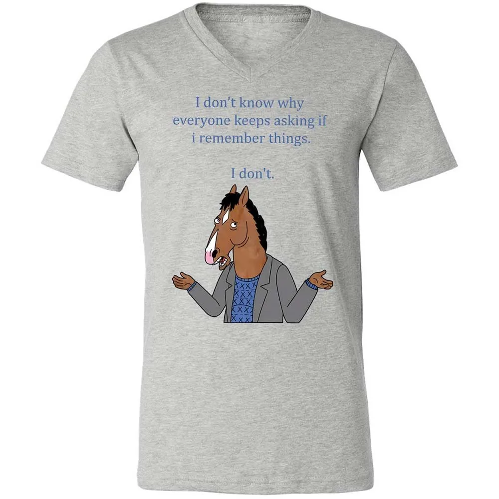 Unisex V-Neck T-Shirt - KKM5A3EK - Athletic Heather - 2