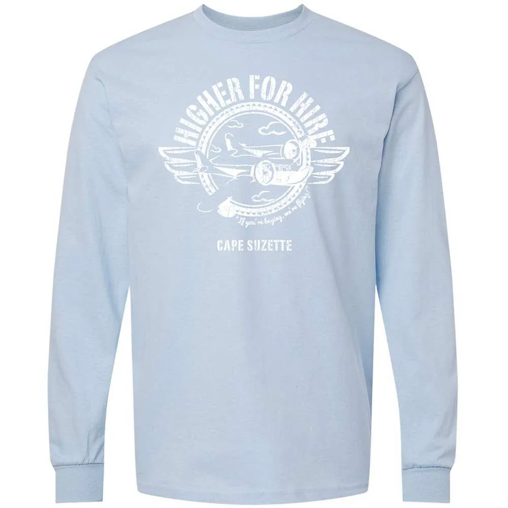 Higher for Hire - Light Blue - 18