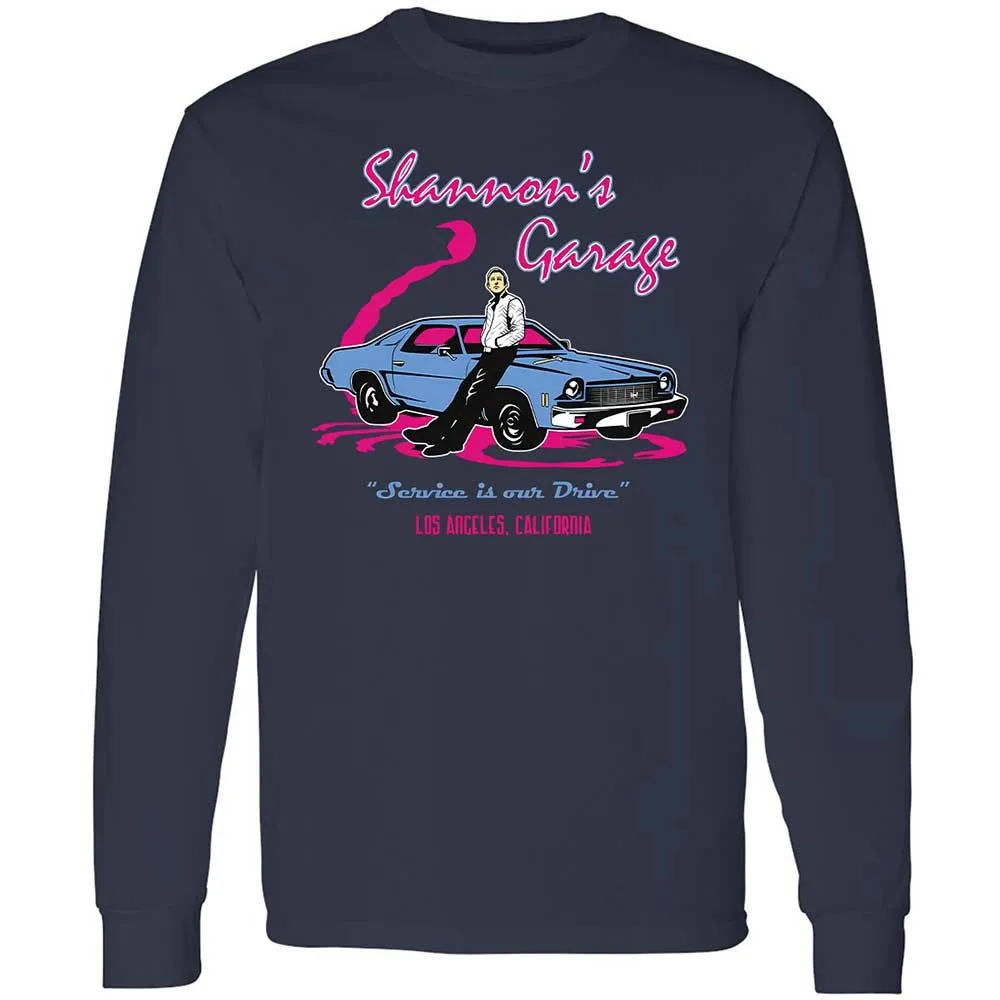 Shannon's Garage - Navy - 2