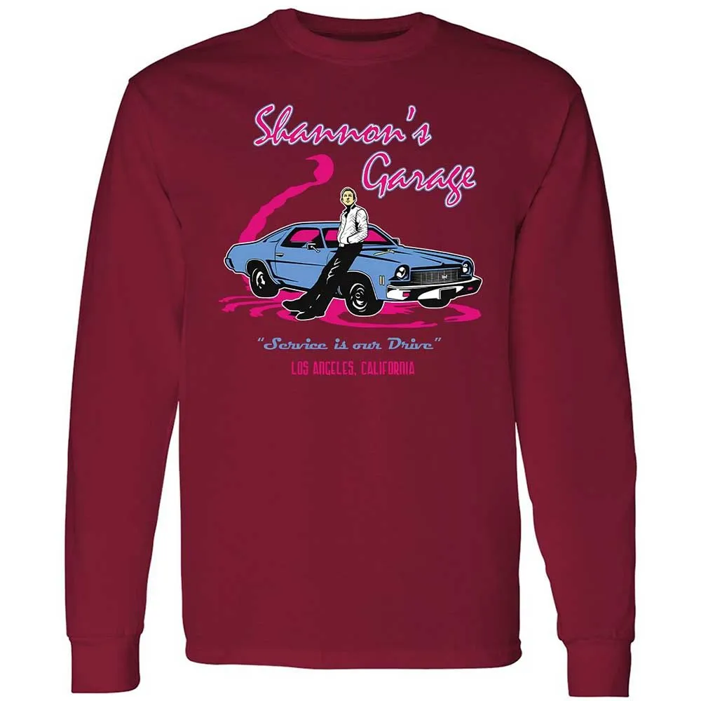 Shannon's Garage - Cardinal Red - 7