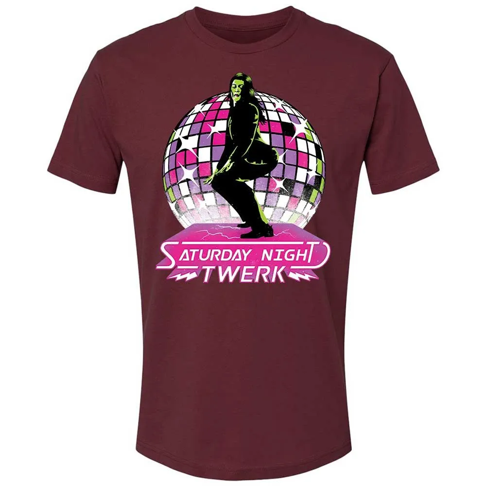 Saturday Night Twerk - Maroon - 19