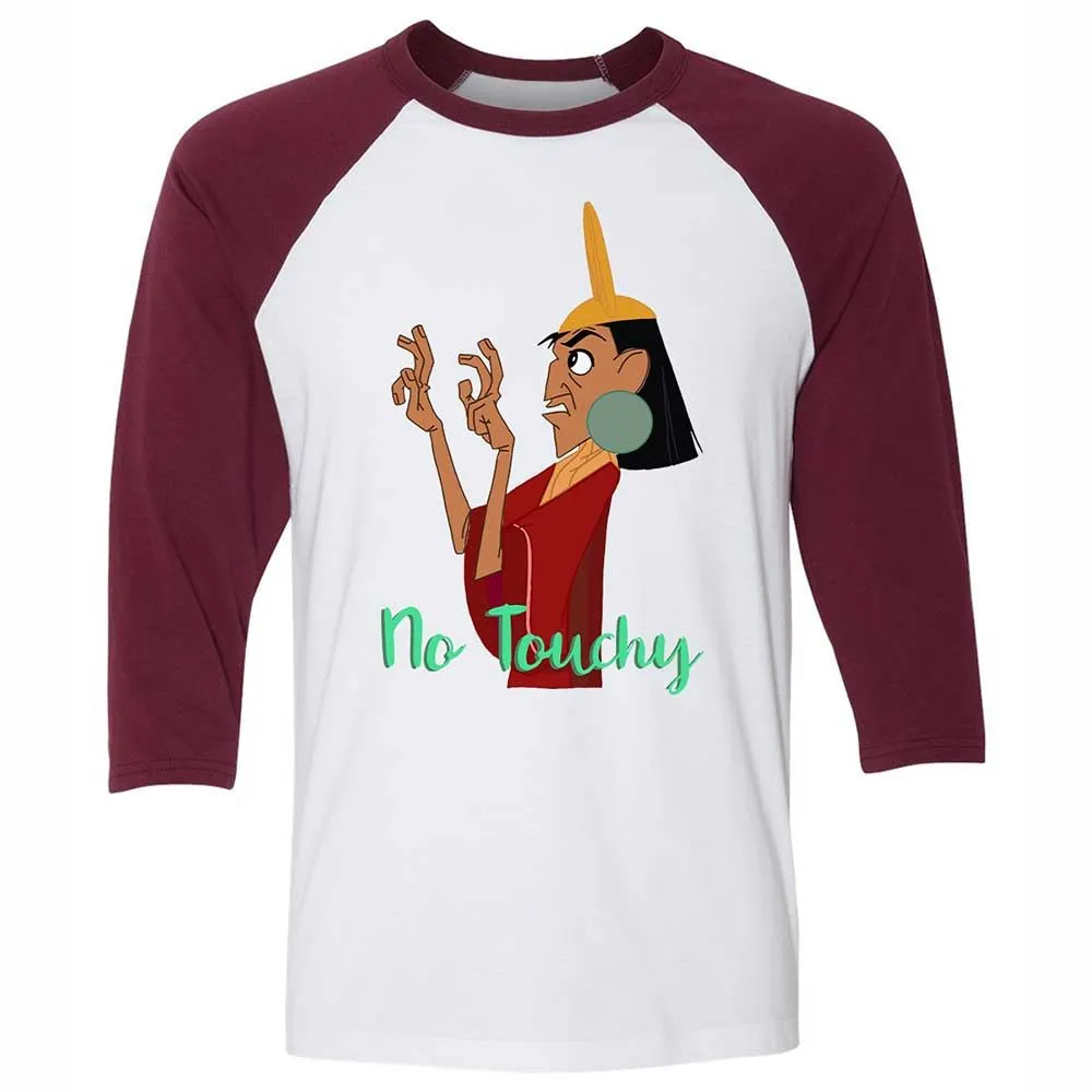 Unisex 3/4 Baseball Tee - B6VAP93R - White/Maroon - 7