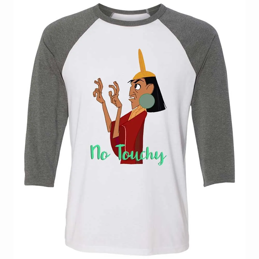 Unisex 3/4 Baseball Tee - B6VAP93R - White/Deep Heather - 11