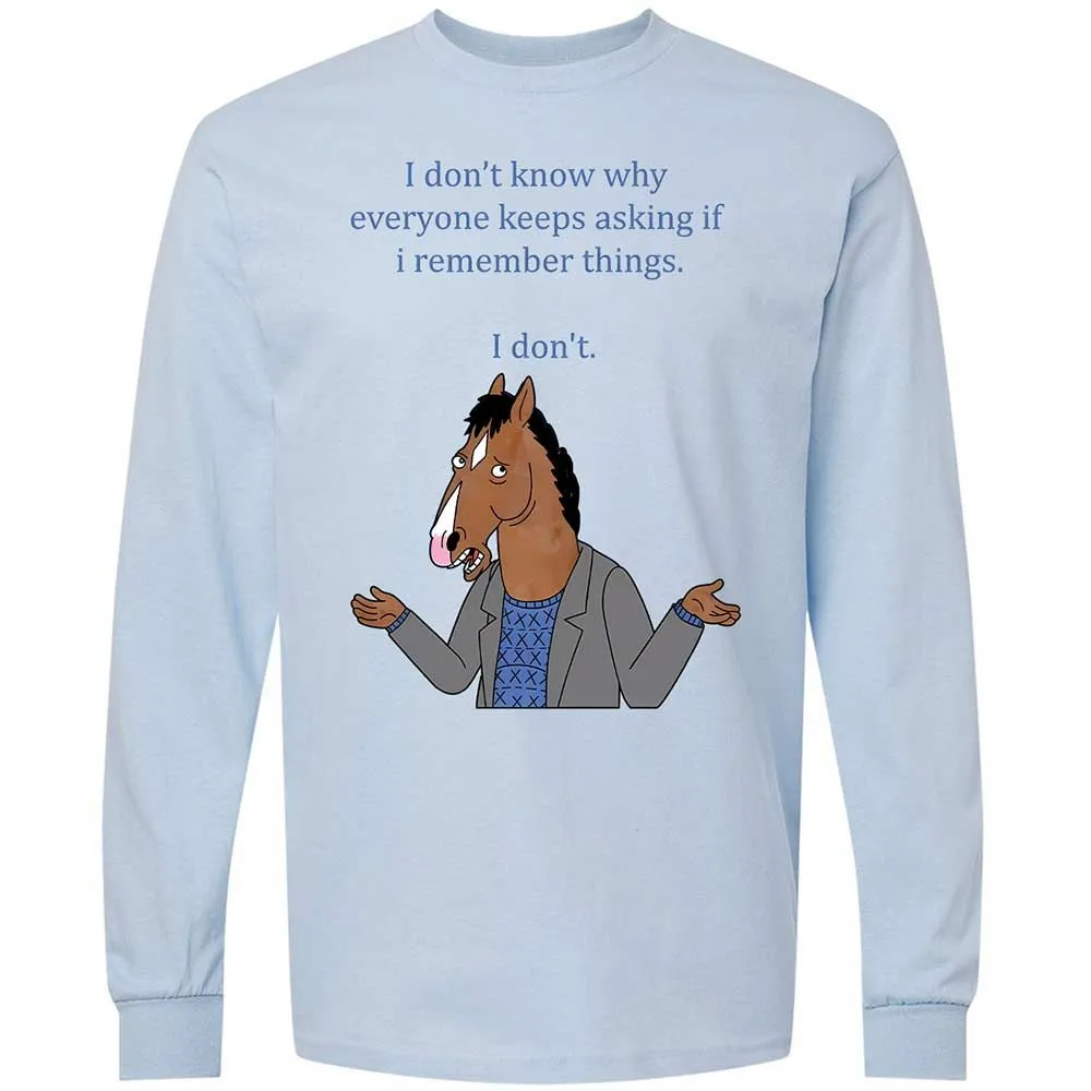 Long Sleeve T-Shirt - MCT7BL5B - Light Blue - 4