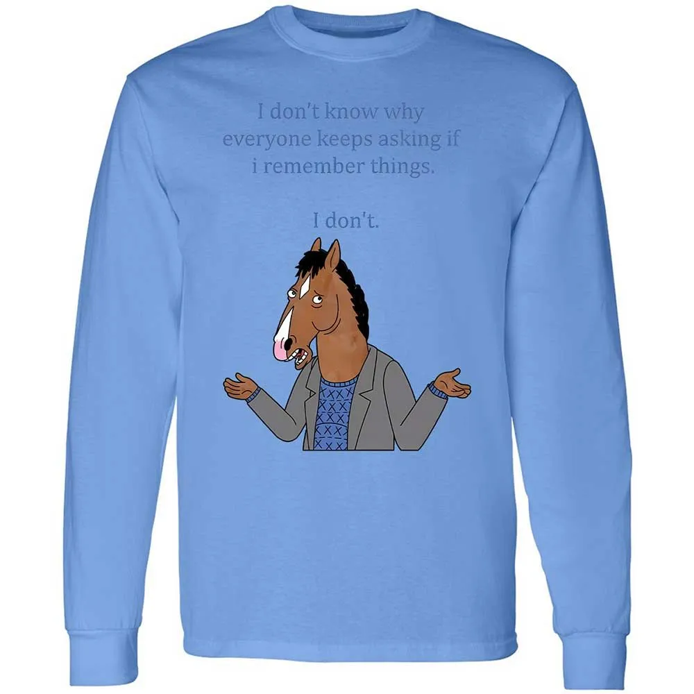 Long Sleeve T-Shirt - MCT7BL5B - Carolina Blue - 5