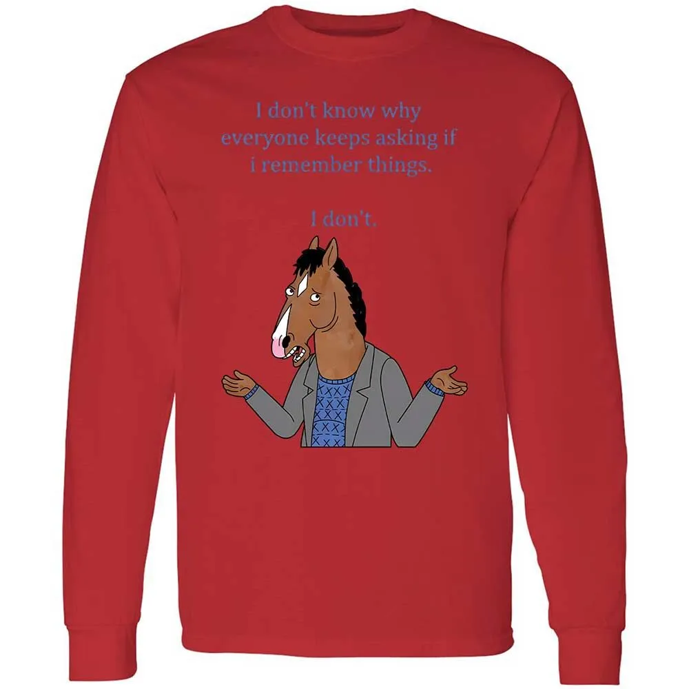 Long Sleeve T-Shirt - MCT7BL5B - Red - 8