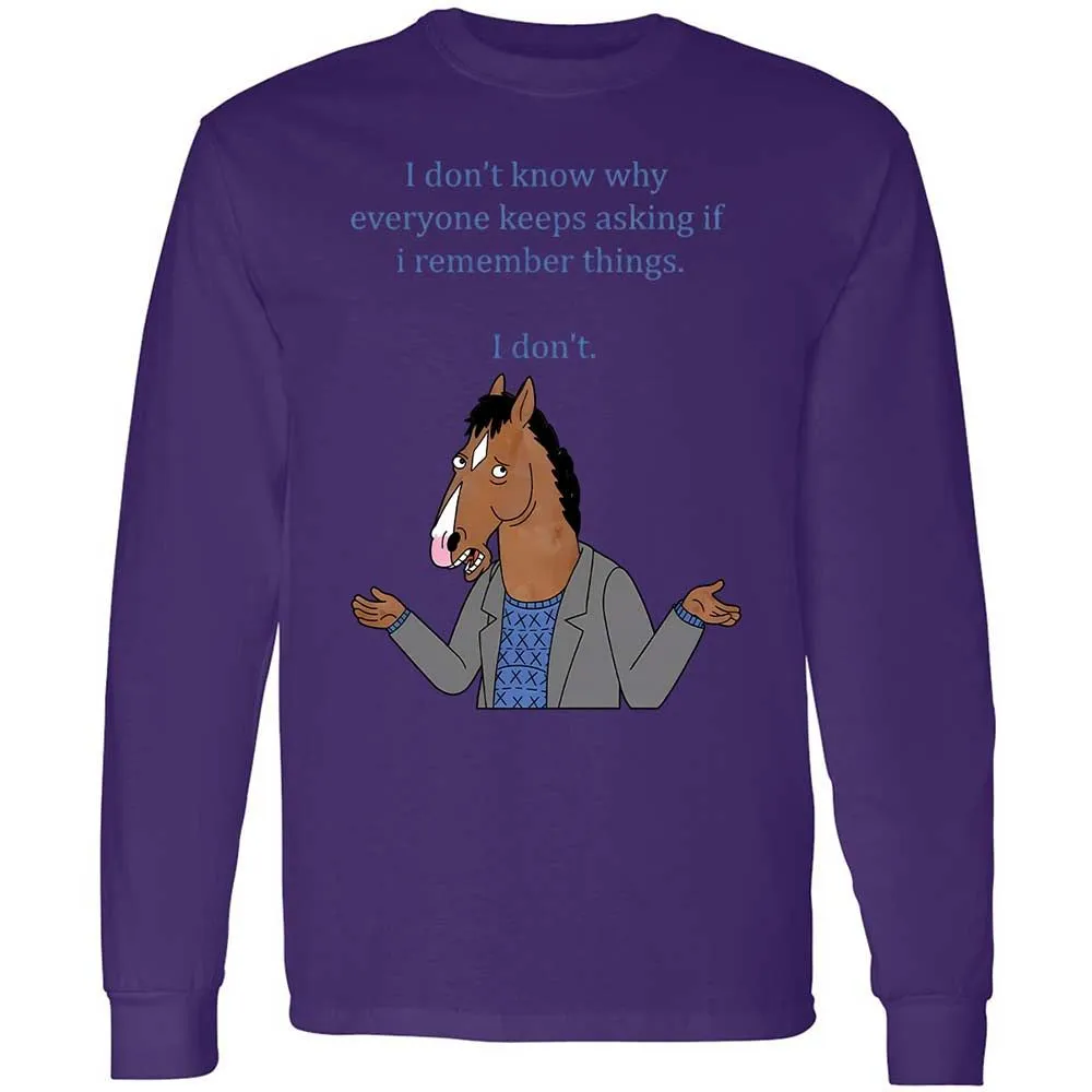 Long Sleeve T-Shirt - MCT7BL5B - Purple - 9