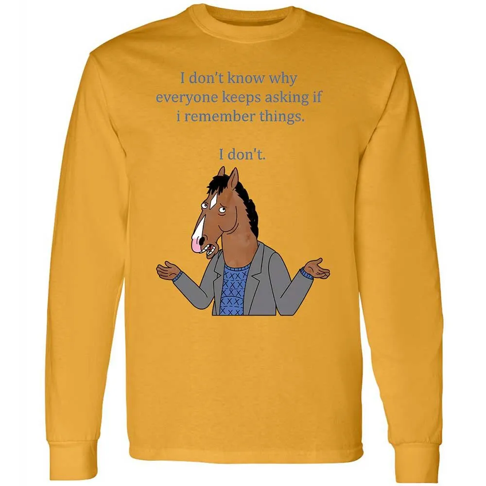 Long Sleeve T-Shirt - MCT7BL5B - Gold - 10