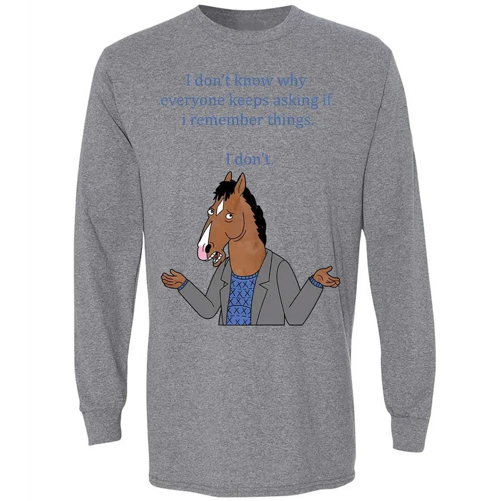 Long Sleeve T-Shirt - MCT7BL5B - Graphite Heather - 18