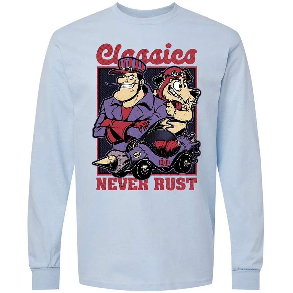 Long Sleeve T-Shirt - G85BX7B7 - Light Blue - 4