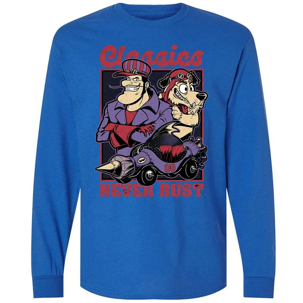Long Sleeve T-Shirt - G85BX7B7 - Royal - 7