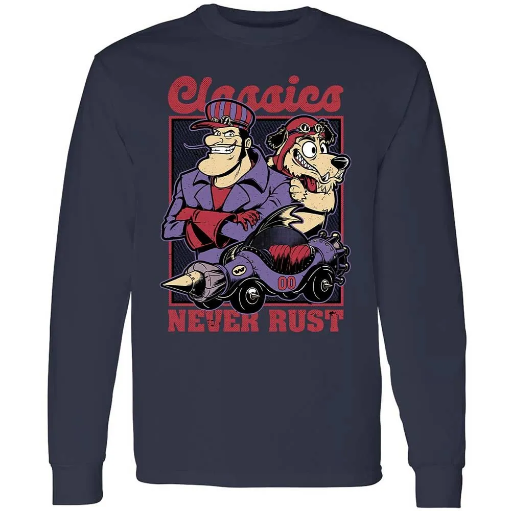 Long Sleeve T-Shirt - G85BX7B7 - Navy - 13