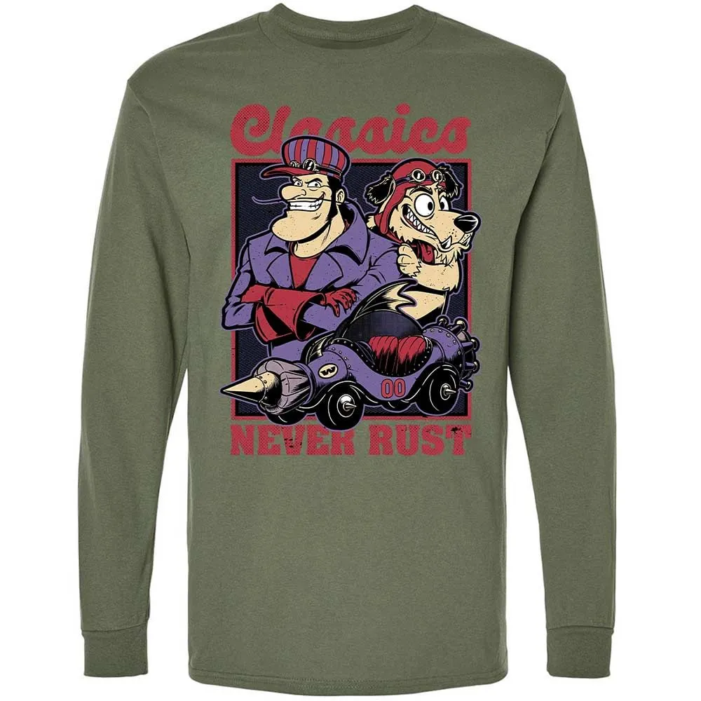 Long Sleeve T-Shirt - G85BX7B7 - Military Green - 19