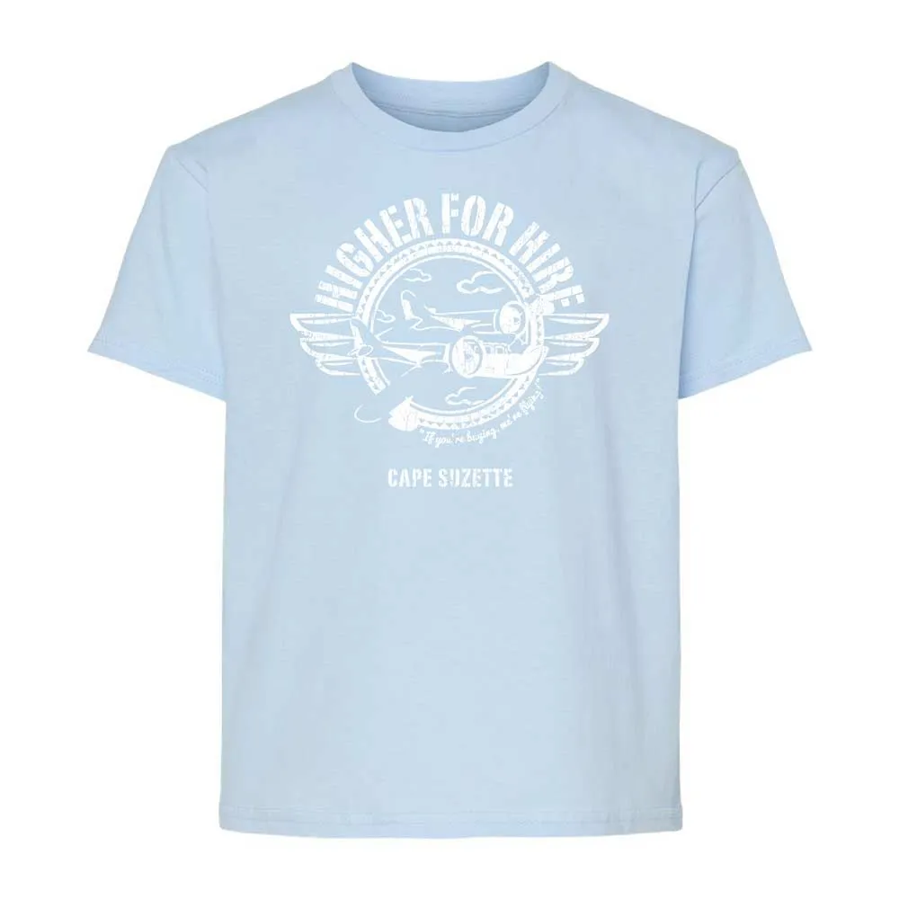 Higher for Hire - Light Blue - 6