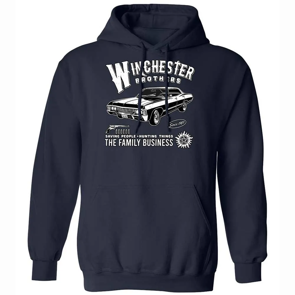 Classic Unisex Hoodie - M2E5AE81 - Navy - 2