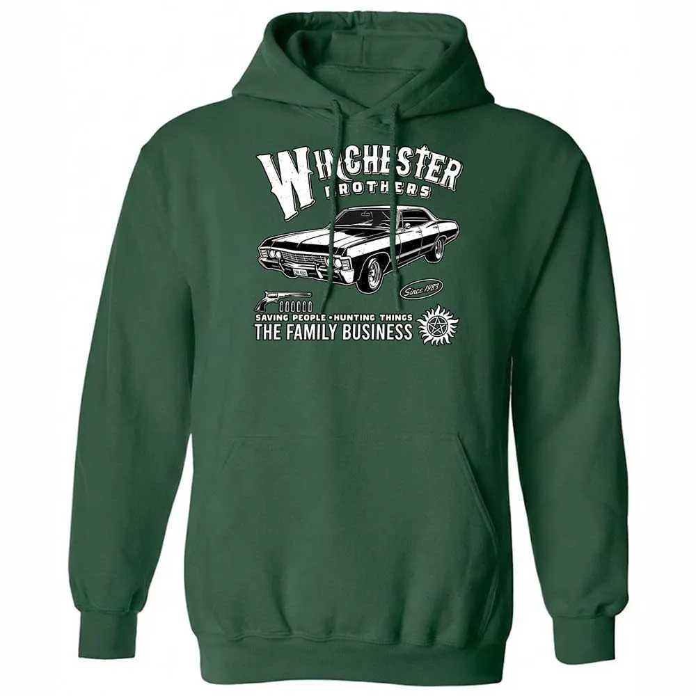 Classic Unisex Hoodie - M2E5AE81 - Forest Green - 3