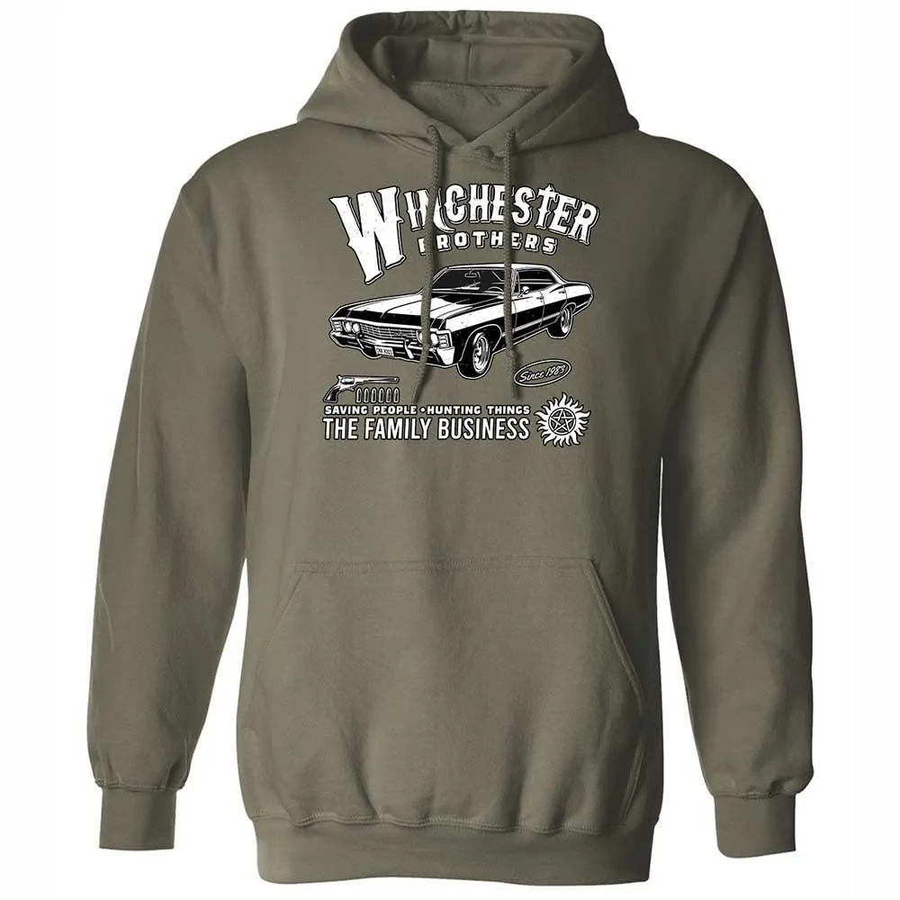 Classic Unisex Hoodie - M2E5AE81 - Military Green - 9