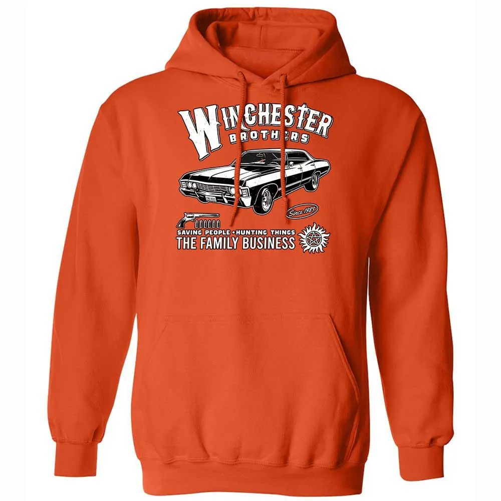 Classic Unisex Hoodie - M2E5AE81 - Orange - 13