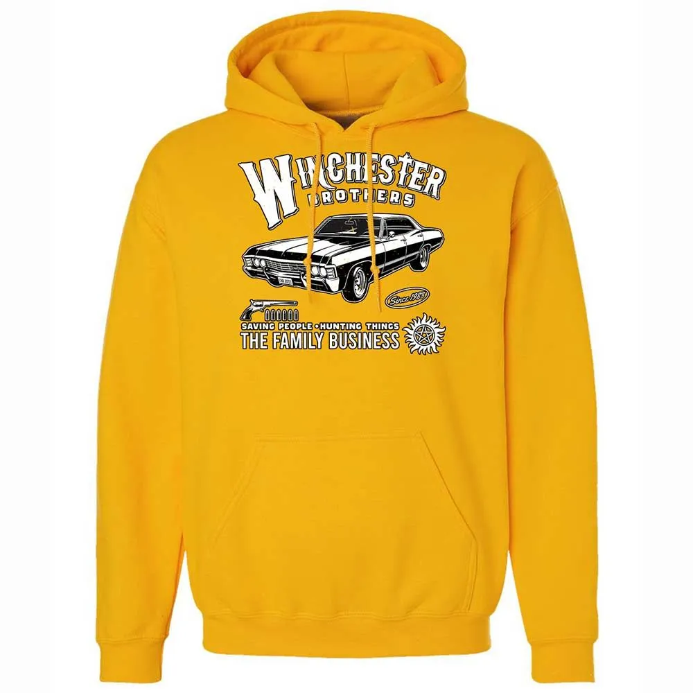 Classic Unisex Hoodie - M2E5AE81 - Gold - 15